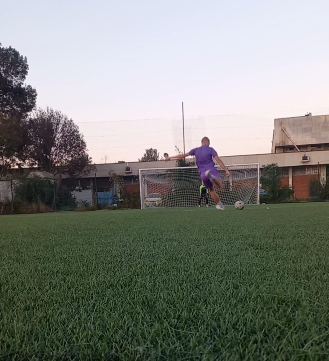 Young adults playing sports together